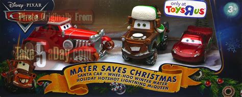 Mattel Disney Pixar duecast CARS, mater saves christmas | Take Five a Day