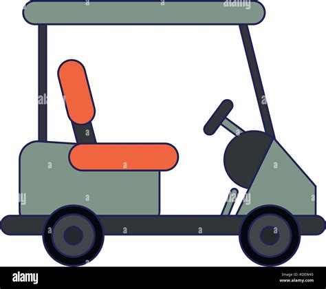 Golf Cart Vehicle Stock Vector Image And Art Alamy