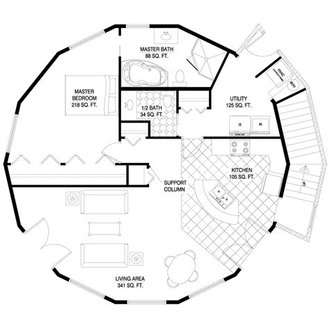 Round Houses Floor Plans House Decor Concept Ideas