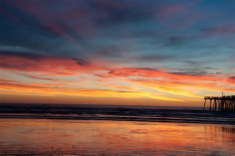 Free Images Beach Sea Coast Water Ocean Horizon Dock Cloud