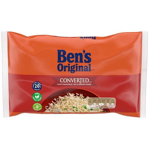 BEN S ORIGINAL CONVERTED Long Grain Rice 2 2kg