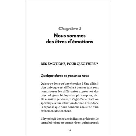 Apprivoisez Sereinement Vos Motions Livres Sur Le Bien Tre Dans