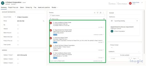 Additional Capabilities In Timeline View Within Microsoft Dynamics 365