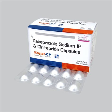 Rabeprazole Sodium 20mg Ec Cinitapride 3mg Capsules