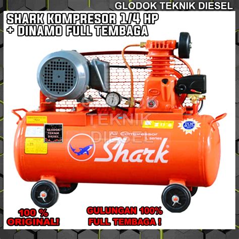 Jual Shark Hp Pk Kompresor Angin Dinamo Electro Motor Full