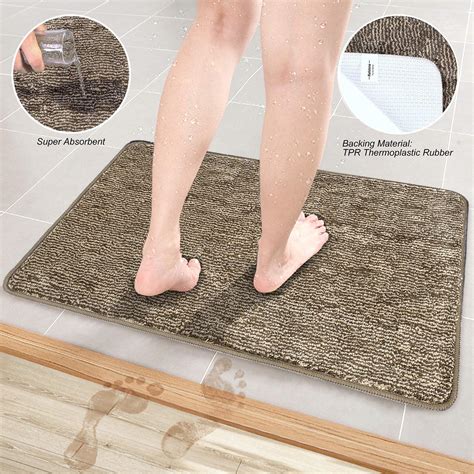 Refetone Indoor Doormat Front Back Door Mat 20x32 Non Slip Absorbent