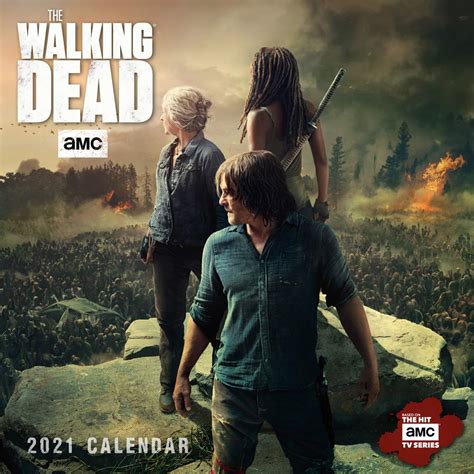 2021 Amc The Walking Dead® Mini Calendar Amc 9781531911478 Amazon