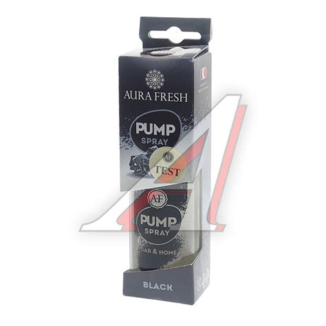 23359 Ароматизатор спрей (black) 50мл Pump Spray AURA FRESH - 23359 ...