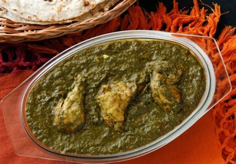 Authentic Chicken Saag Recipe Cooking Frog