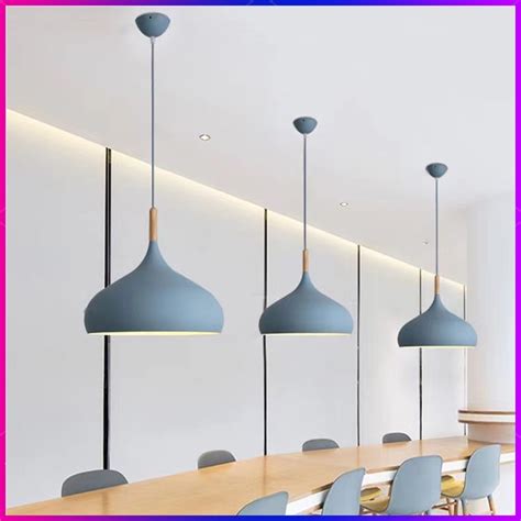 Cod Chandelier Nordic Modern Pendant Ceiling Light Macaron Hanging