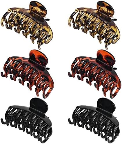 Amazon DEEKA 6 PCS 2 5 Inch Double Row Teeth Hair Claw Clips