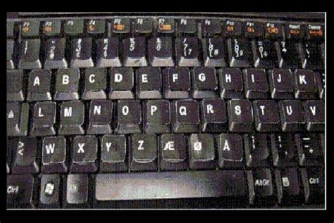 Alphabetical Keyboard Layout