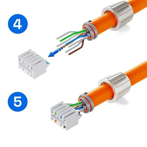 CAT 7 Verbinder LSA Netzwerkkabel Verbinder Werkzeuglose Montage Hb Di