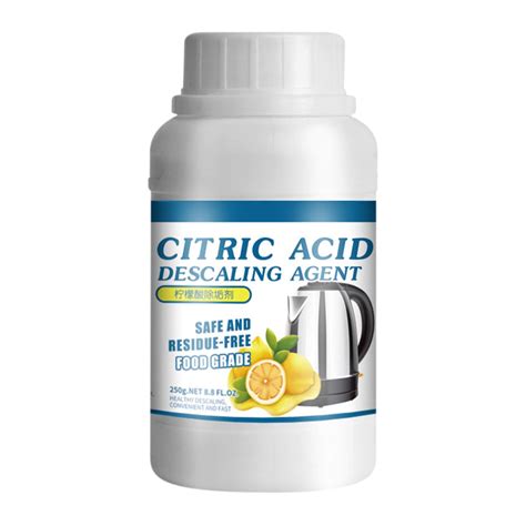 Distiller Descaler Citric Acid Cleaner 120g Bulk Citric Acid Powder For Cleaning Water