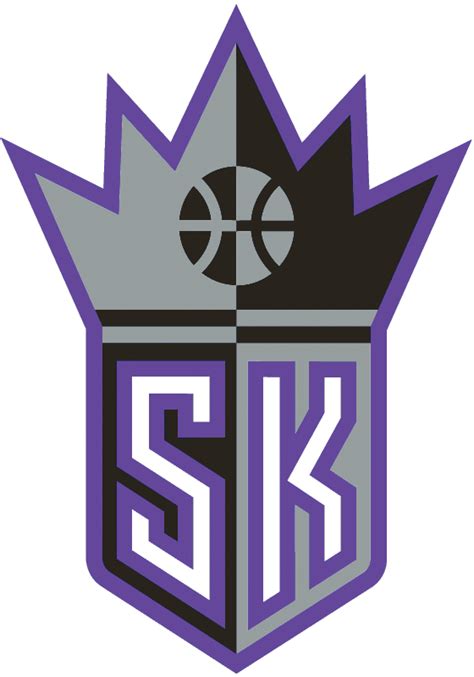 Sacramento Kings Alternate Logo 1995 2014 Sac Kings Sk Logo Logo