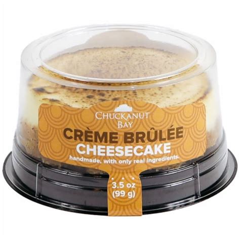 Chuckanut Bay Foods Creme Brulee Cheesecake In Oz Kroger