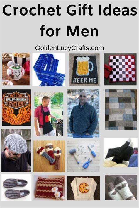 Crochet Gift Ideas For Men Crochet Pattern Roundup Crochet Gifts