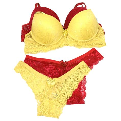 Kit 12 Conjuntos Lingerie Sexy Sutia Bojo Calcinha Luxo Atacado