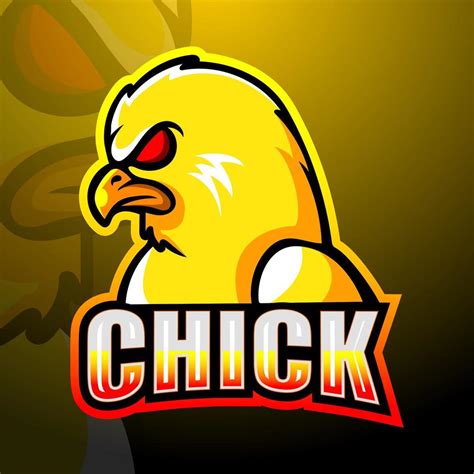 Chicks Mascot Esport Logo Design 5910194 Vector Art At Vecteezy