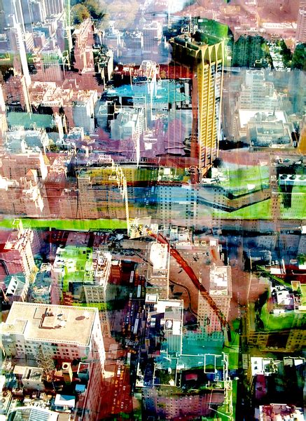 Metropolis Ii David Studwell Als Kunstdruck Oder Gem Lde