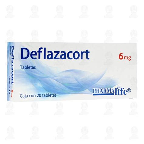 Deflazacort 6 Mg 20 Tabletas Pharmalife