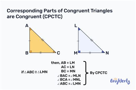 CPCTC: Definition, Postulates, Theorem, Proof, Examples