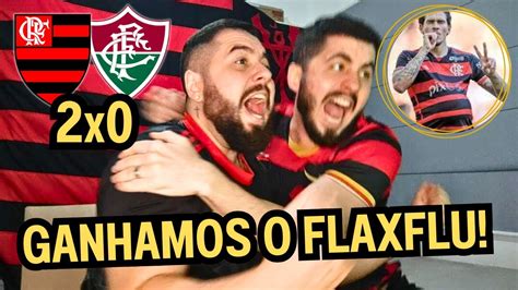 React Melhores Momentos Flamengo 2x0 Fluminense Vencemos E Estamos