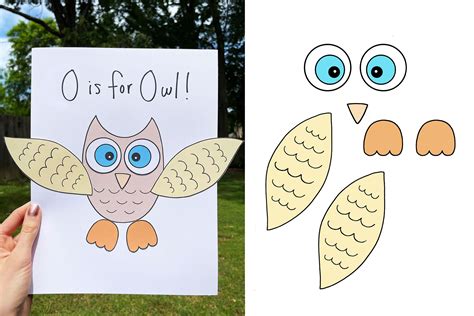 Owl Craft For Kids With Free Cutouts ⋆ The Hollydog Blog