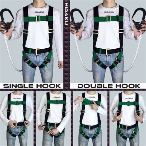 Jual Full Body Harness HIDAKU Type X7 SINGLE HOOK Safety Belt HIDAKU