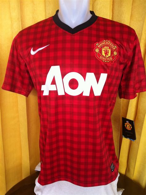 Jual Kaos Bola Jersey Manchester United Home 2012 2013 Jersey Grade