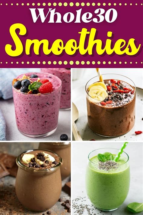 15 Best Whole30 Smoothies Paleo Vegan Artofit