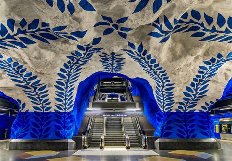 MyBestPlace - Tunnelbana, the beautiful Stockholm subway