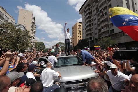 Las Imágenes De La Protesta Impulsada Por Guaidó En Venezuela Levante Emv