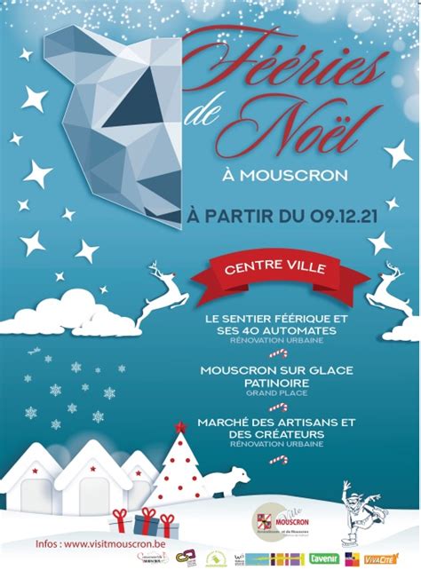 Maison Du Tourisme à Mouscron Féeries De Noël à Mouscron