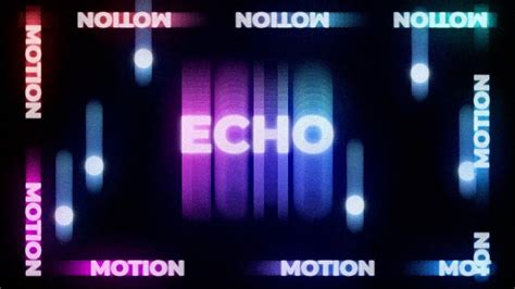 3 Sick Echo Motion Trail Effects In After Effects YouTube