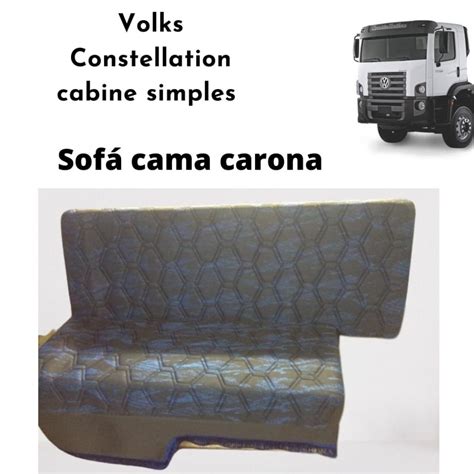 Sofa Cama Tecido Caminh O Volks Constellation Sofa Cama Lado