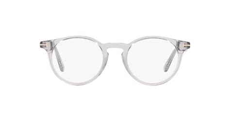 Ft5557 B Shop Tom Ford Silvergunmetalgrey Round Eyeglasses At Lenscrafters