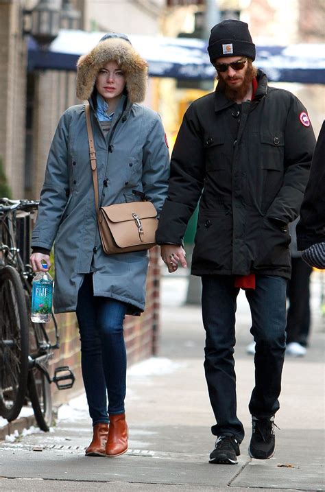 EMMA STONE and Andrew Garfield Out and About in New York – HawtCelebs