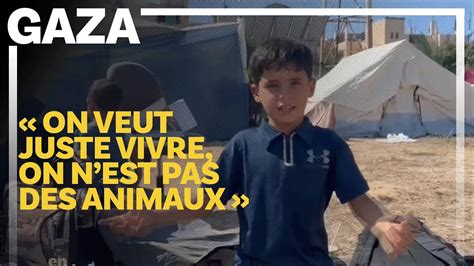 Reportage Un Gazaoui Dans Les Camps De R Fugi S Du Sud De Gaza En