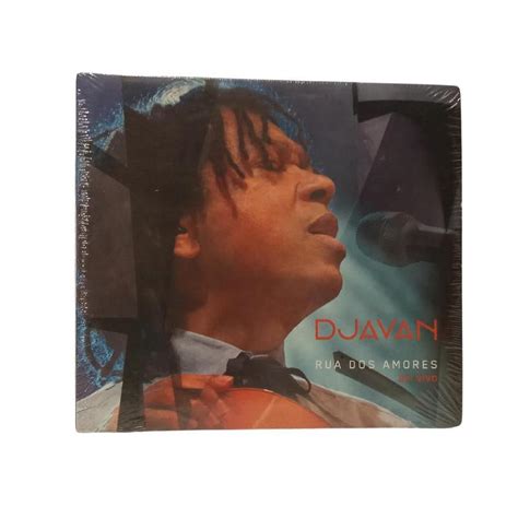 Cd djavan rua dos amores ao vivo Sony Music Música e Shows de MPB