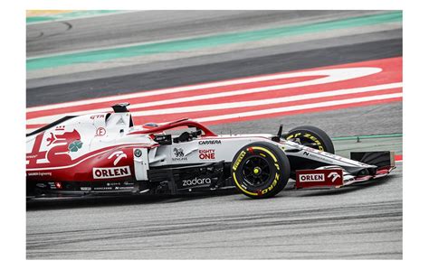 Alfa Romeo Racing ORLEN C41 Completes Its First Miles In Barcelona