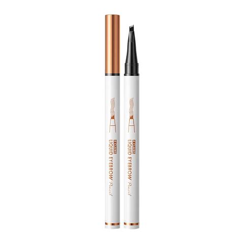 Ultra Fine Four Pronged Water Eyebrow Pencil Long Lasting Water Proof