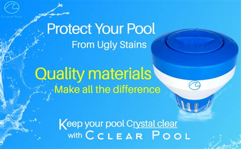 Cclear Pool Supply Pool Chlorine Floater For Chlorine Tablets 3 Inch