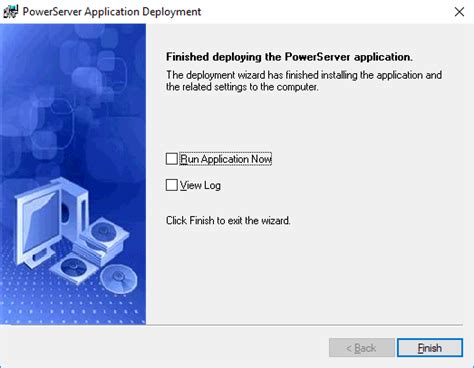 Installing And Uninstalling An Application To The Server