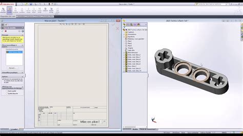 Solidworks 05 Création Dune Mise En Plan Youtube