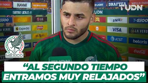 EL HOMBRE DEL PARTIDO Alexis Vega habla del bajón de juego ante