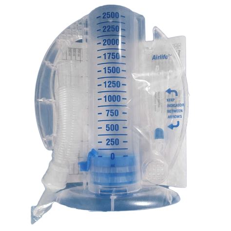 Vyaire Airlife Volumetric Incentive Spirometer With One Way Valve