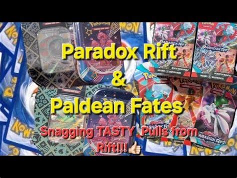 Paradox Rift Paldean Fates Pok Mon Youtube