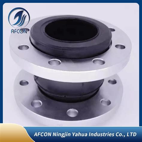 Flexible Flange Rubber Expansion Joint Flanged Rubber Single Sphere