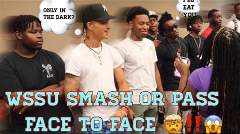 Smash Or Pass Face To Face Wssu College Edition 😱🤯😭 Must Watch